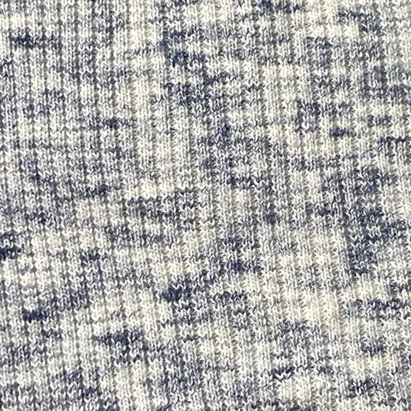 TopShop Crop Ribbed Tank Top Blue Cream Size 8 - Picture 3 of 6